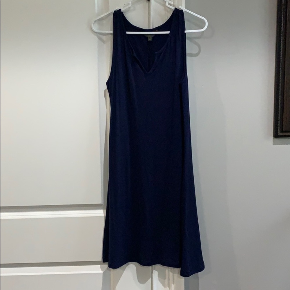 Blue dress
